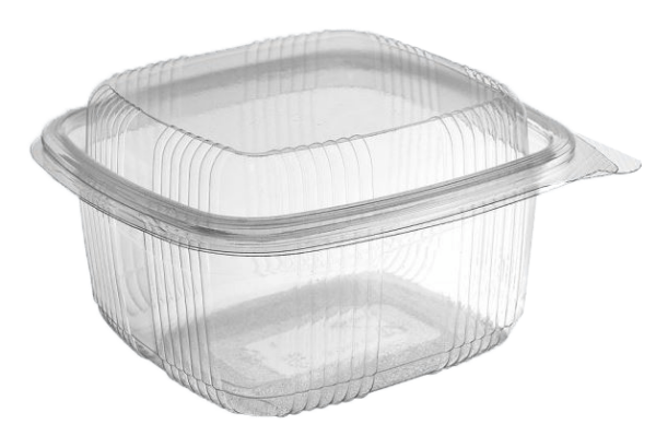 PET tray with lid