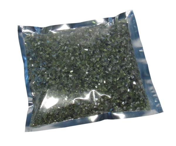 front clear / back silver - pillow pouch